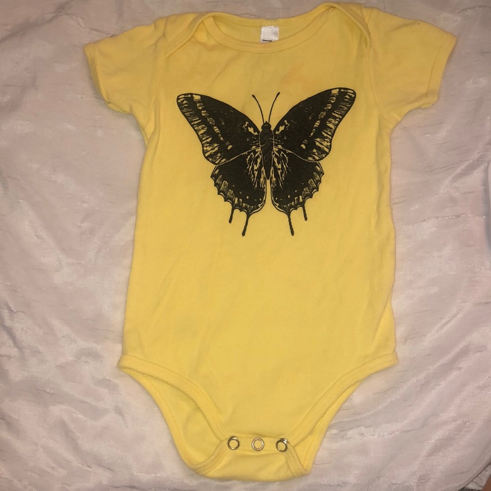 American apparel onesie- butterfly. Never worn.